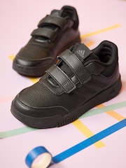 Adidas Black Hook and Loop Tensaur Sport Trainers - Image 3 of 8
