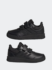 Adidas Black Hook and Loop Tensaur Sport Trainers - Image 4 of 8