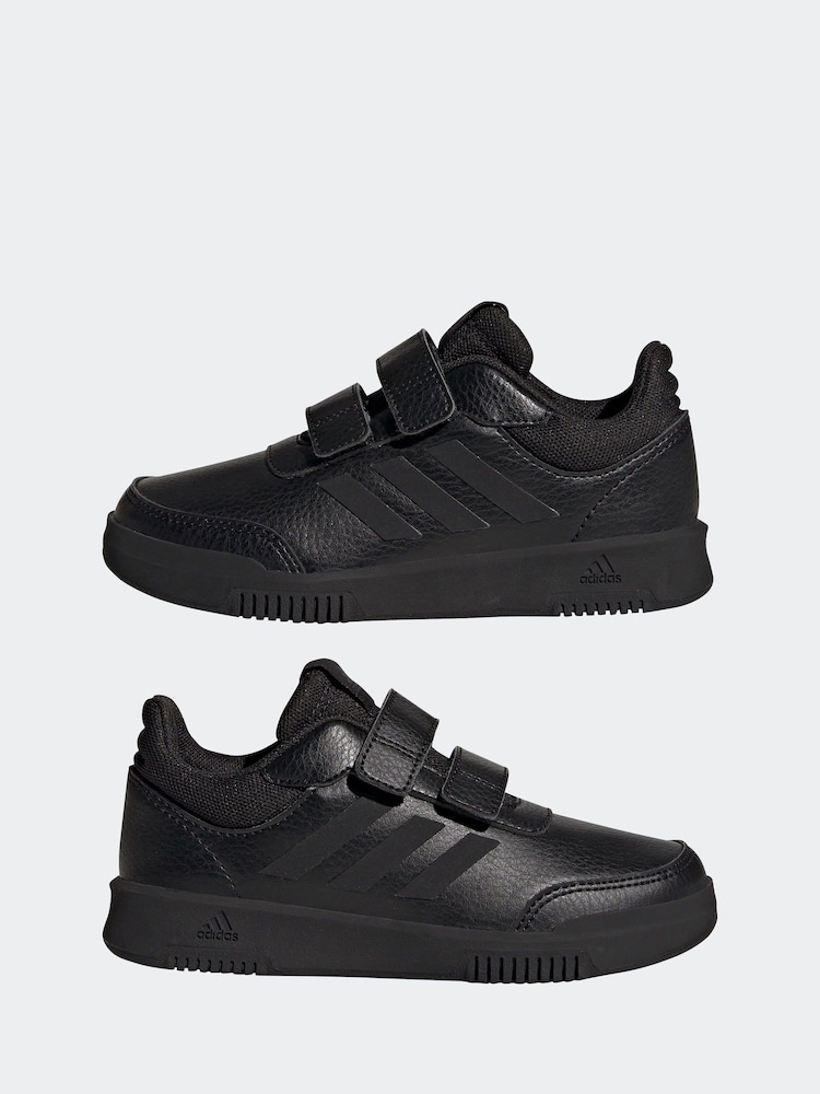 Adidas Black Hook and Loop Tensaur Sport Trainers - Image 4 of 8