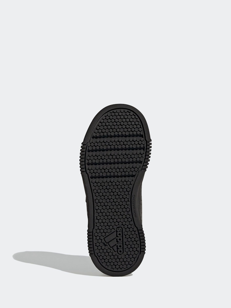 Adidas Black Hook and Loop Tensaur Sport Trainers - Image 7 of 8