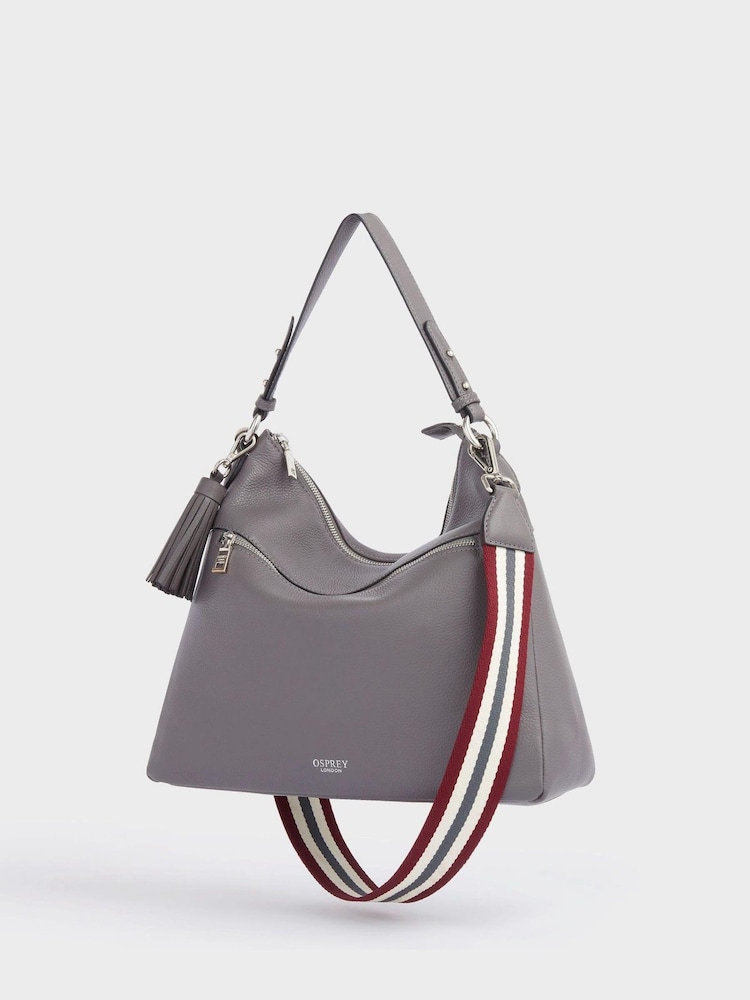 Osprey London The Stella Leather Hobo Bag - Image 1 of 5