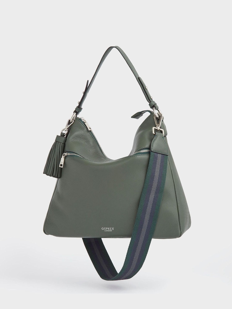 Osprey London The Stella Leather Hobo Bag - Image 1 of 5