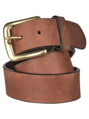 Osprey London Brown The Wesley 4cm Leather Belt - Image 1 of 1