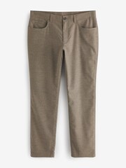 Braun - Gebürstete Puppytooth-Hose in schmaler Passform​​​​​​​ - Bild 4 von 7