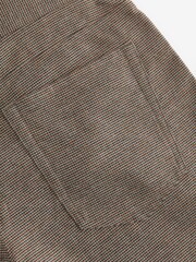 Braun - Gebürstete Puppytooth-Hose in schmaler Passform​​​​​​​ - Bild 6 von 7