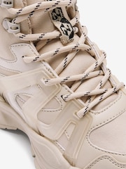 Neutral Chunky High Top Trainer Boots - Image 4 of 5