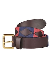 OSPREY LONDON The Mendoza 3.5cm Leather Jeans Belt - Image 1 of 4