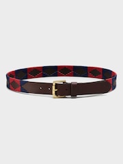 OSPREY LONDON The Mendoza 3.5cm Leather Jeans Belt - Image 2 of 4