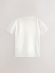 White Short Sleeve Trophy Neck Polo Shirt (3mths-7yrs) - Image 2 of 3
