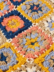 FatFace Natural Crochet Tile Bag - Image 3 of 3