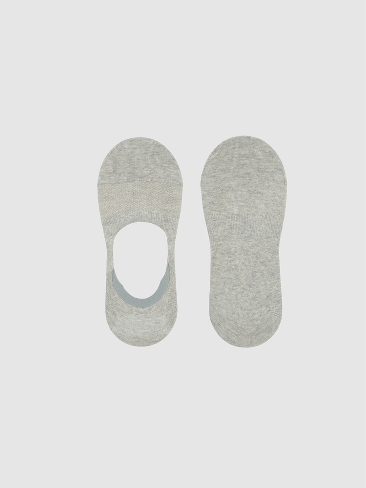 Reiss Grey Melange Axis Trainer Socks - Image 1 of 1