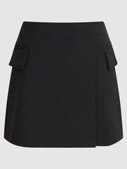 Reiss Black Clara Mini Skirt - Image 2 of 6