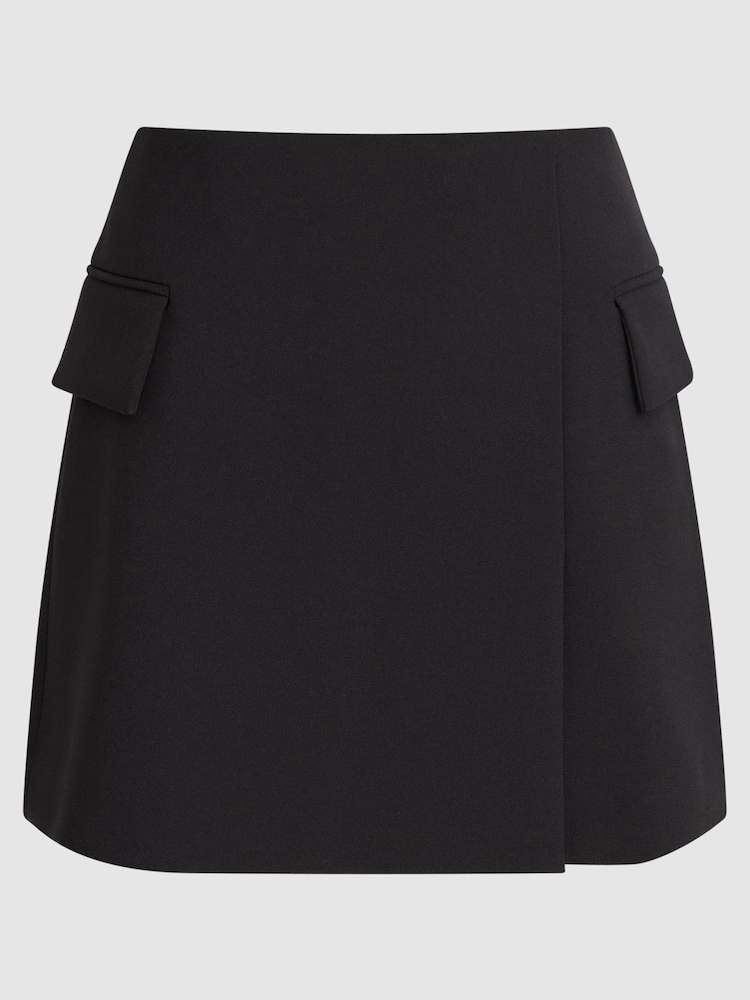 Reiss Black Clara Mini Skirt - Image 2 of 6