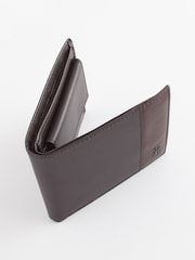 Brown Leather Stag Badge Wallet - Image 2 of 4