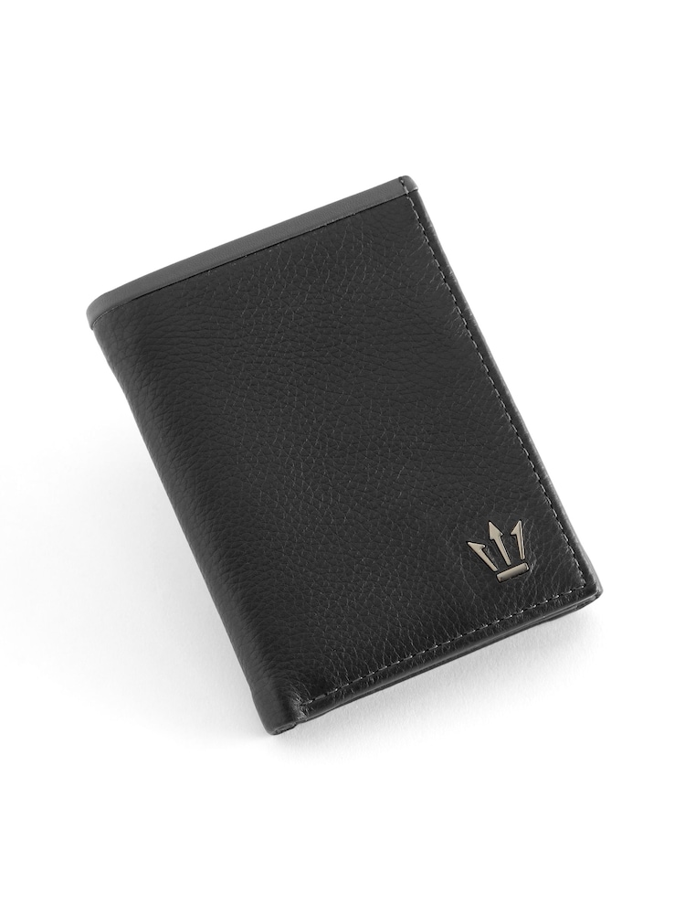 Black Trifold Wallet - Image 1 of 4