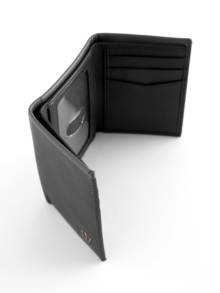 Black Trifold Wallet - Image 2 of 4