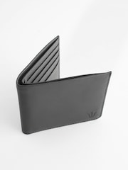Grey Leather Bifold Wallet - Image 2 of 4