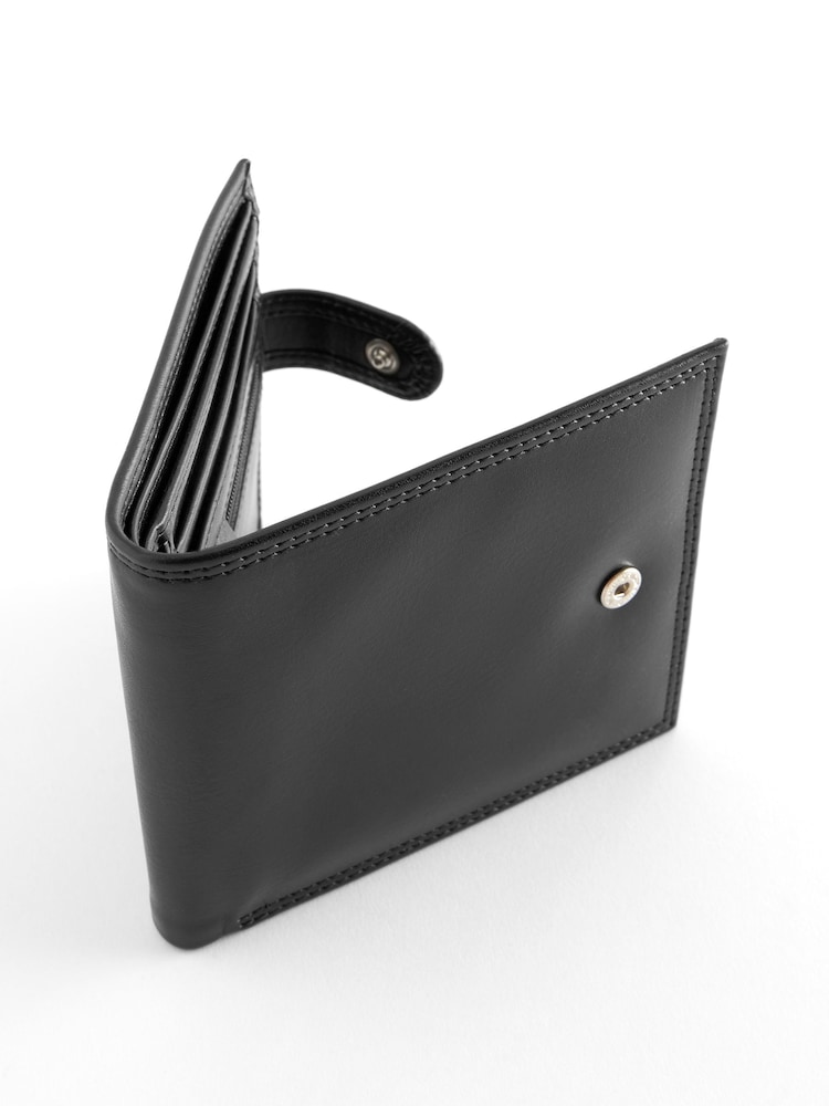 Czarny - Popper Wallet - Image 2 of 4