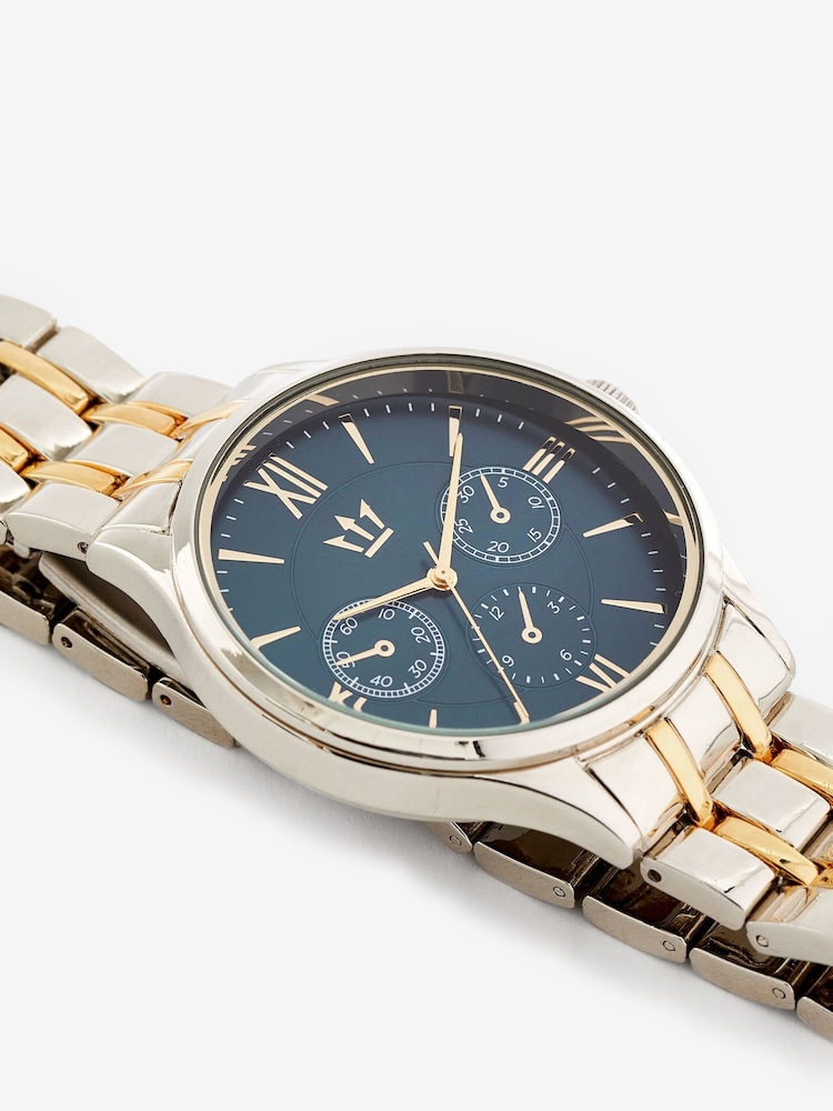 Gold Tone/Silver Tone Metal Bracelet Watch - Image 2 of 4 Gold Tone/Silver Tone Metal Bracelet Watch - Image 2 of 4