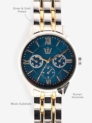 Gold Tone/Silver Tone Metal Bracelet Watch - Image 4 of 4