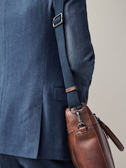 Brown Leather Briefcase - Image 3 of 8