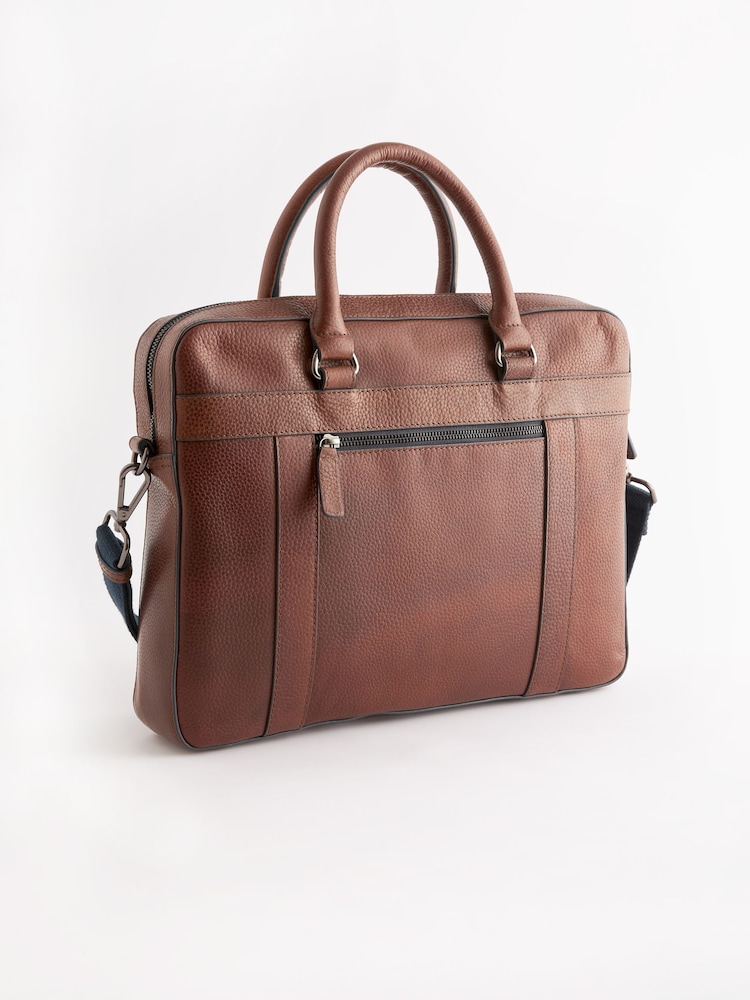 Brun - Serviette en cuir - Image 5 of 8