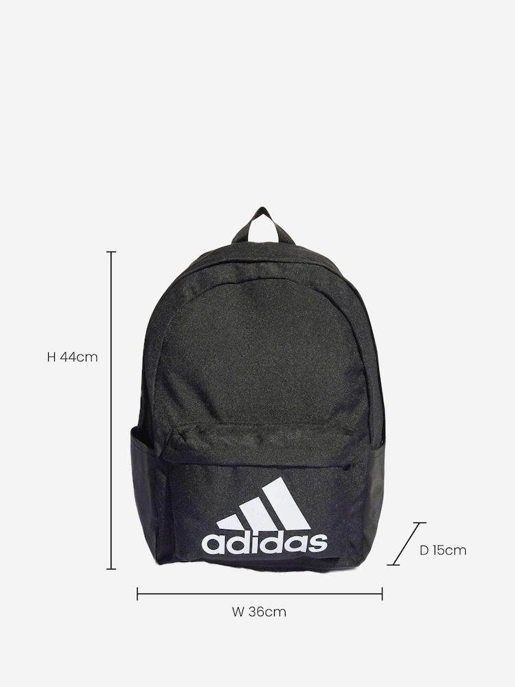 adidas Black/White Classic Bag - Image 3 of 9
