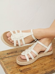 FatFace Cage Adira Espadrille-Sandalen - Bild 1 von 5