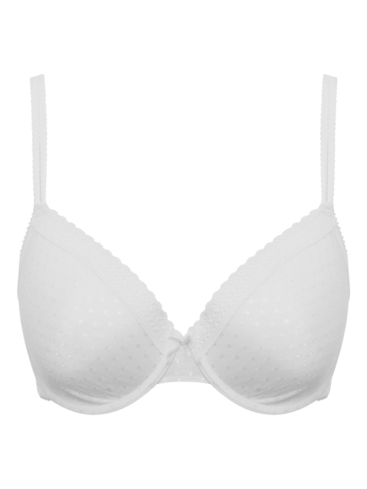 Anya Madsen White Pretty Square Underwire Padded Bra - Image 3 of 4