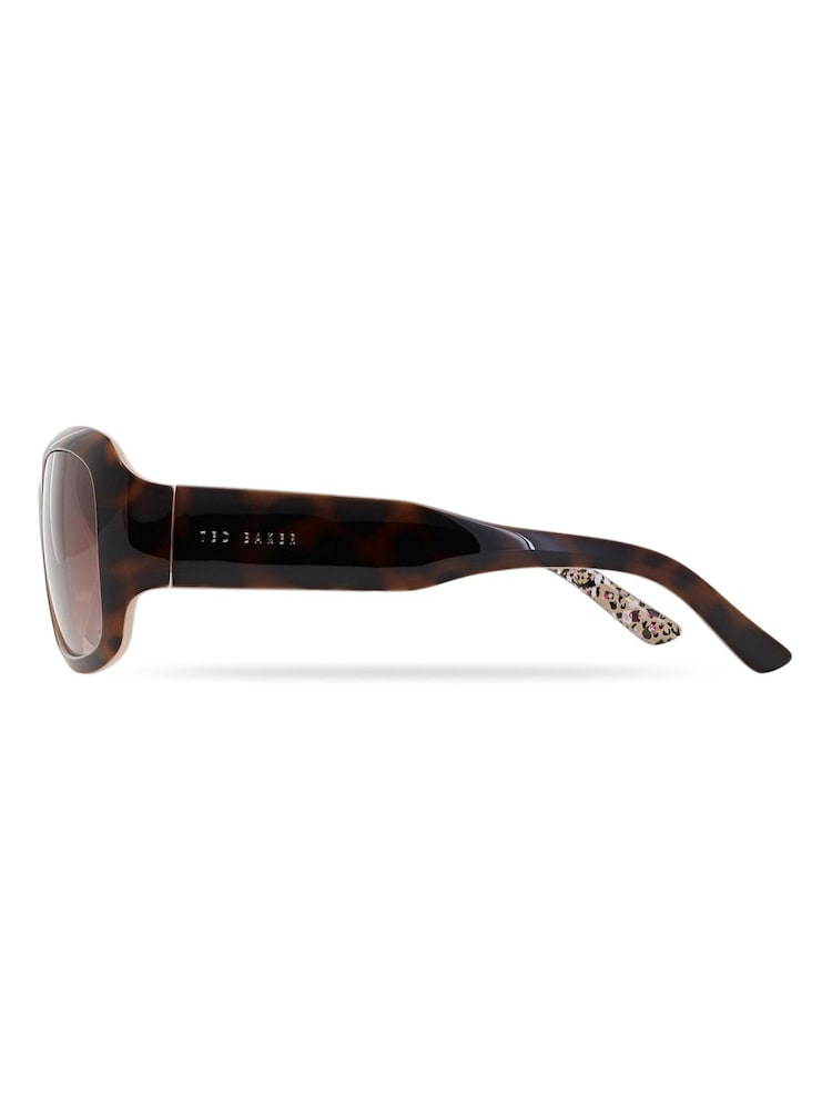 Marrón claro - Ted Baker Tortoiseshell Charlotte Sunglasses - Imagen 3 de 3