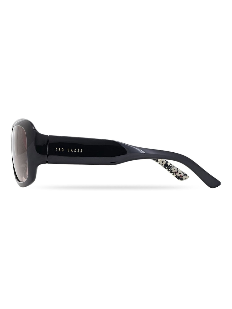 Negro - Ted Baker Tortoiseshell Charlotte Sunglasses - Imagen 3 de 3