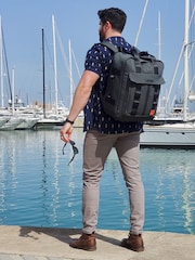 Cabin Max Dark Grey Memphis 24 Litre 40cm Travel Backpack - Image 2 of 8