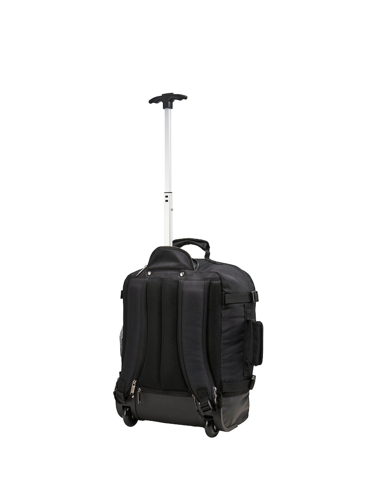 črna - Cabin Max Greenwich Hybrid 45cm Cabin Trolley nahrbtnik - Slika 2 iz 6