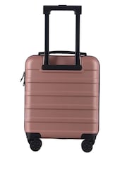 Розово-золотистый - Чемодан Cabin Max Anode Four Wheel Carry On Easyjet Sized Underseat 45cm Suitcase - Image 2 of 8