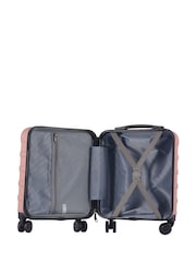 Розово-золотистый - Чемодан Cabin Max Anode Four Wheel Carry On Easyjet Sized Underseat 45cm Suitcase - Image 4 of 8