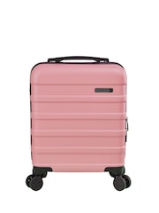 Розово-золотистый - Чемодан Cabin Max Anode Four Wheel Carry On Easyjet Sized Underseat 45cm Suitcase - Image 5 of 8