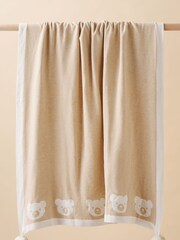 Purebaby Border Pom Pom Blanket - Image 5 of 6