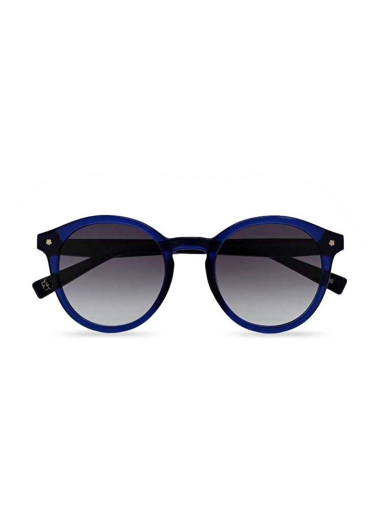 Ted Baker Womens Oversized Fashion Sunglasses with Excusive Floral Print on Temples - Image 2 of 4