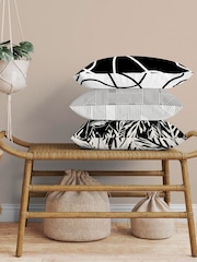 Copenhagen Home Monochrome Pablo Duvet Cover & Pillowcase Set - Image 4 of 4