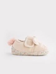 Cream Bunny Cupsole Slippers - Image 2 of 6