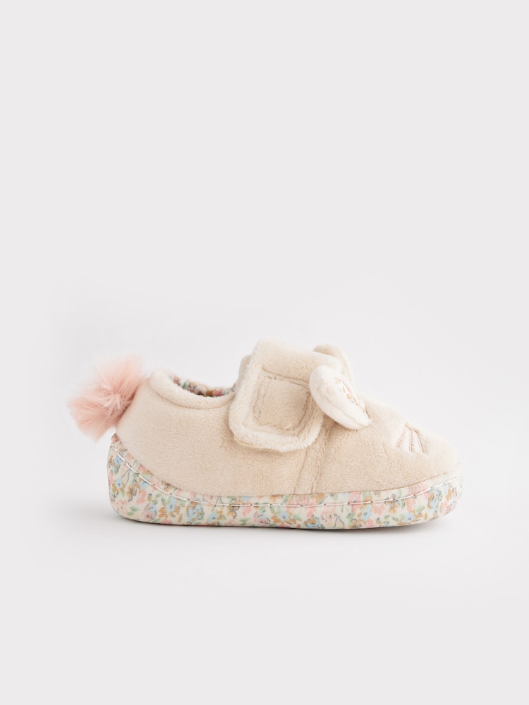 Cream Bunny Cupsole Slippers - Image 2 of 6