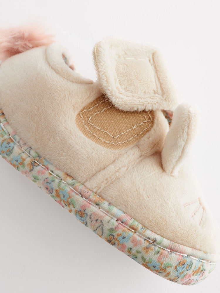 Häschendesign, Creme - Hausschuh mit Cupsohle - Bild 6 von 6 Häschendesign, Creme - Hausschuh mit Cupsohle - Bild 6 von 6