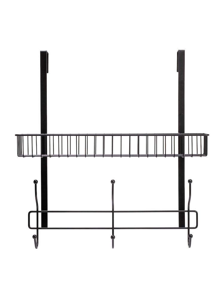 Croydex Black Hook Over Door Large Caddy - Image 2 of 4