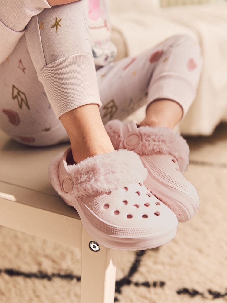 Pink - Warm gefütterte Clogs-Hausschuhe - Bild 1 von 7 Pink - Warm gefütterte Clogs-Hausschuhe - Bild 1 von 7