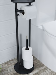 Croydex Black Multifunction Chrome Detail Butler - Image 1 of 4