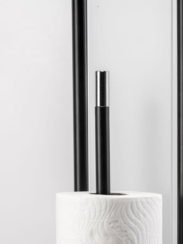 Croydex Black Multifunction Chrome Detail Butler - Image 4 of 4