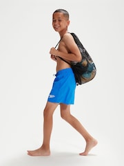 Speedo Blue Essential Swim Shorts - Image 3 of 9
