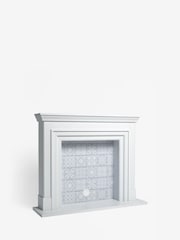 White Townhouse Fire Surround - Image 5 of 7