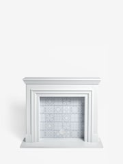 White Townhouse Fire Surround - Image 6 of 7