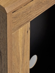 Dark Bronx Oak Effect Space Saving Fire Surround - Image 2 of 5